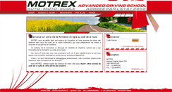 Desktop Screenshot of motrex.packweb.be