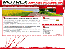 Tablet Screenshot of motrex.packweb.be